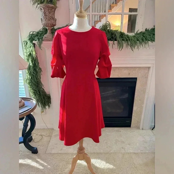 Donna Karan Dresses & Skirts - Gorgeous Donna Karan Red Cocktail/Party Dress